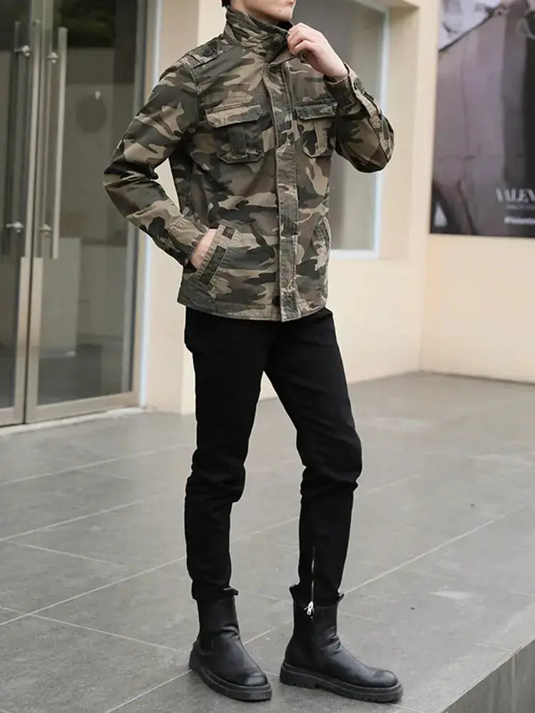 Cruel wolf Streetwear jacket, oversized jacket, urban jacket, side view