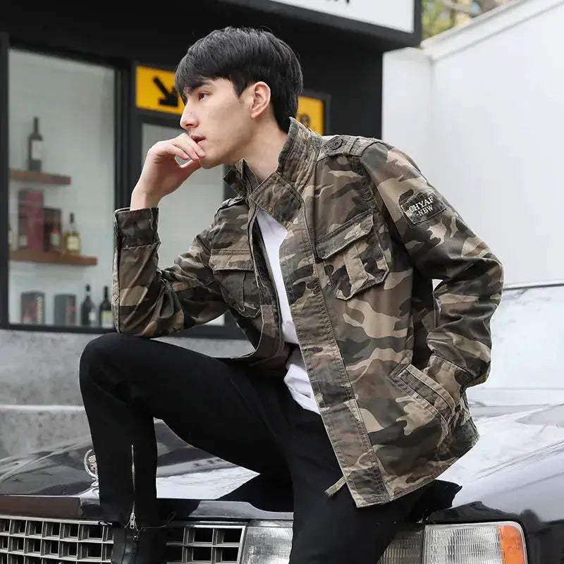 Cruel wolf Streetwear jacket, oversized jacket, urban jacket, side view
