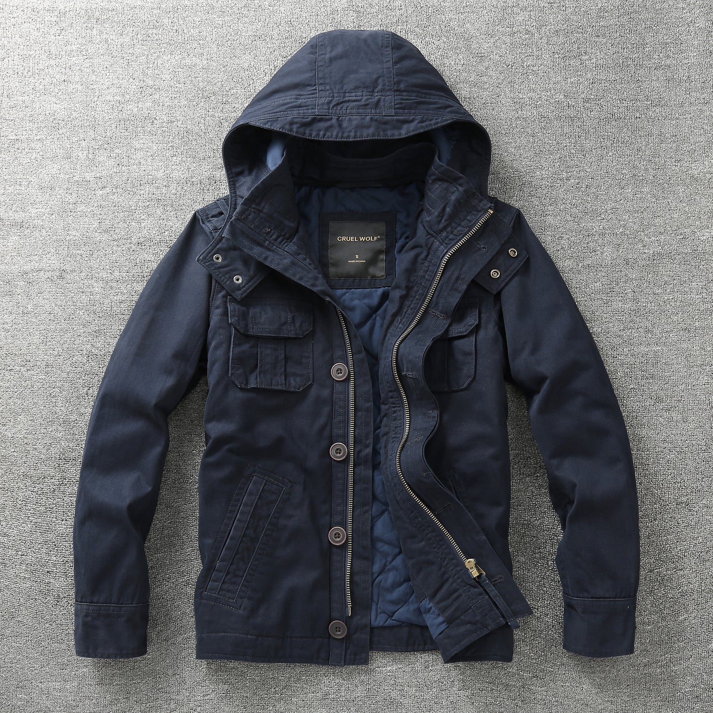 Cruel Wolf Streetwear Jacket | Hood