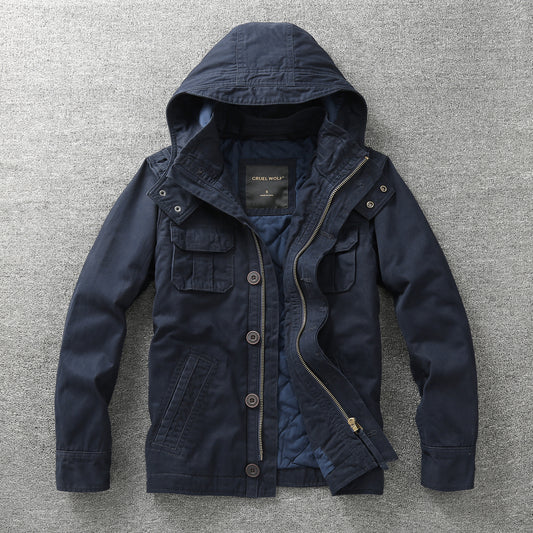 Cruel Wolf Streetwear Jacket | Hood