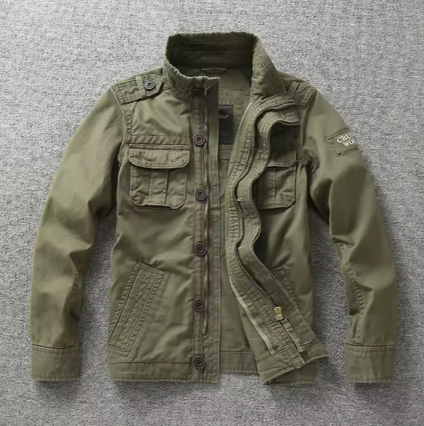 Cruel Wolf jacket green