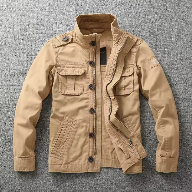 Cruel Wolf jacket beige