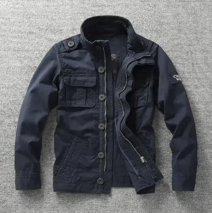 Cruel wolf streetwear jacket, Oversized jacket, Urban jacket, Front view